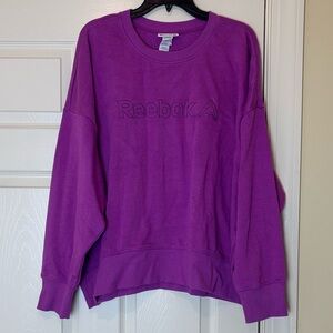 NWT Reebok Women's Feels Good Crewneck Sweatshirt size XXL